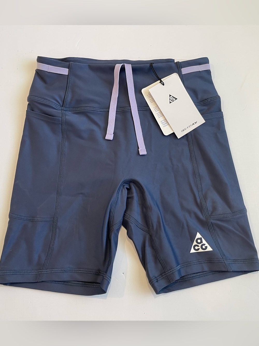 Nike ACG Dri-FIT ADV 6" Biker Running Shorts Blue